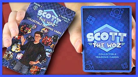 HEY ALL Scott The Woz Trading Cards Pack Opening ChaseYama