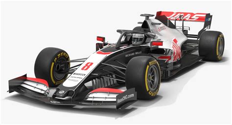 Haas F1 Team Formula 1 Model Turbosquid 1525381