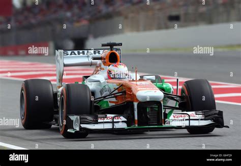 Auto Formula One Motor Racing Spanish Grand Prix Qualifying