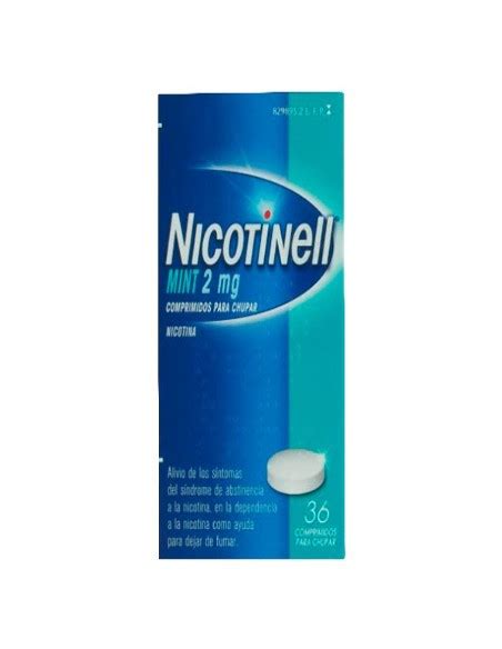 Nicotinell Mint Mg Comprimidos Para Chupar Comprimidos