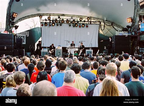 The Hives Performing At Stubb S Bar B Q Red River Austin Texas