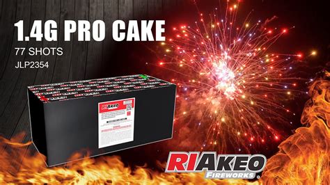 USA 1 4G PRO CAKE 77 SHOTS JLP2354 RIAKEO FIREWORKS YouTube