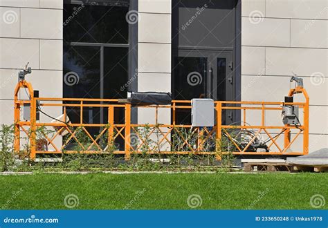 Suspended Platform Zlp Stock Photo Image Of Concrete