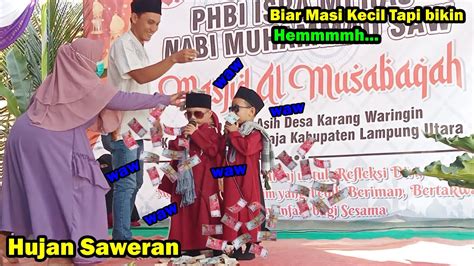 Hujan Saweran Karna Saking Gemes Gemes Gemes Youtube