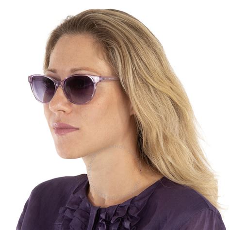 Calvin Klein Purple Cat Eye Ladies Sunglasses Ck20517s 551 56