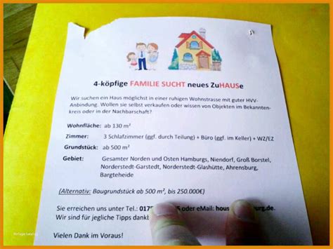 Unvergleichlich Familie Sucht Haus Zettel Muster Vorlagen