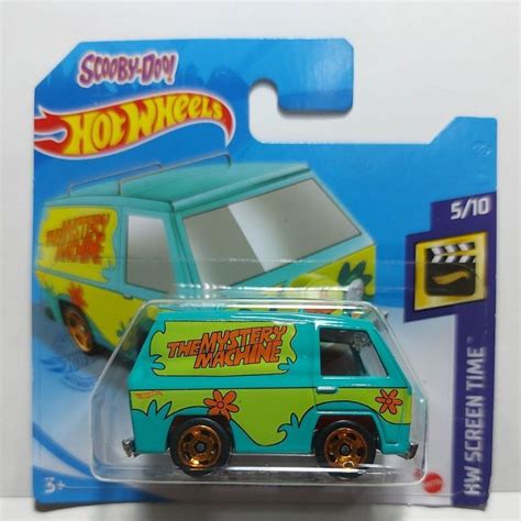 The Mystery Machine Hot Wheels Scooby Doo Van Maquina Mistério Tematico Shopee Brasil