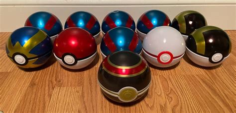 Pokemon Pokeball Lot - Various Types. Good for Toys, Cosplay, or ...