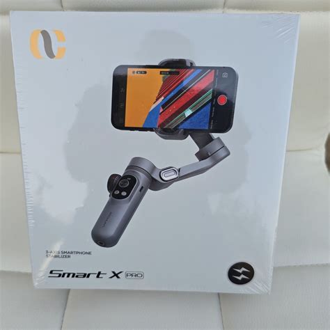 AOCHUAN Smart X Pro 3 Axis Handheld Gimbal For Smartphone NIB Grey