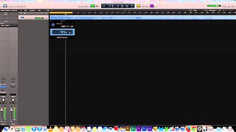 Logic Pro X Tutorial Bpm Counter And Custom Tempo Youtube