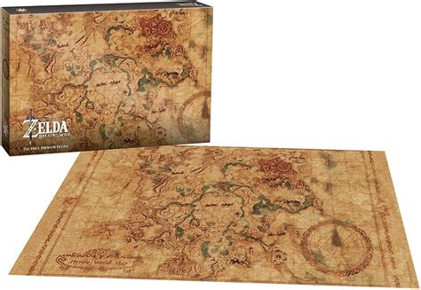 The Legend Of Zelda Hyrule Map Jigsaw Puzzle By TaitoKline On