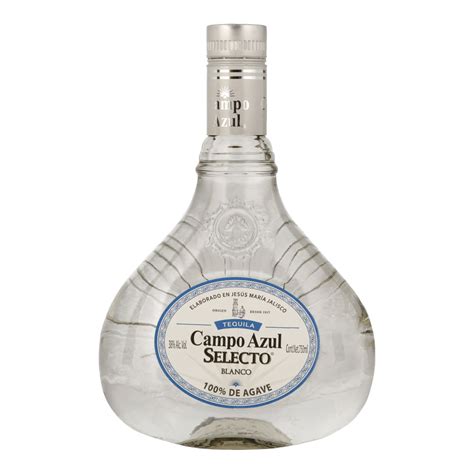 Tequila Campo Azul Selecto Bco 100 750ml Bodegas Alianza