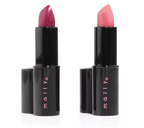 Mally Beauty Ultra Chic Velvet Matte Lipstick Duo 2x 35g Qvcde