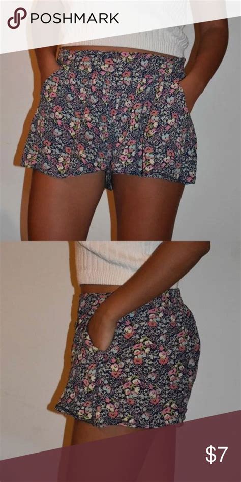 Floral Shorts Floral Shorts Flowy Shorts Clothes Design