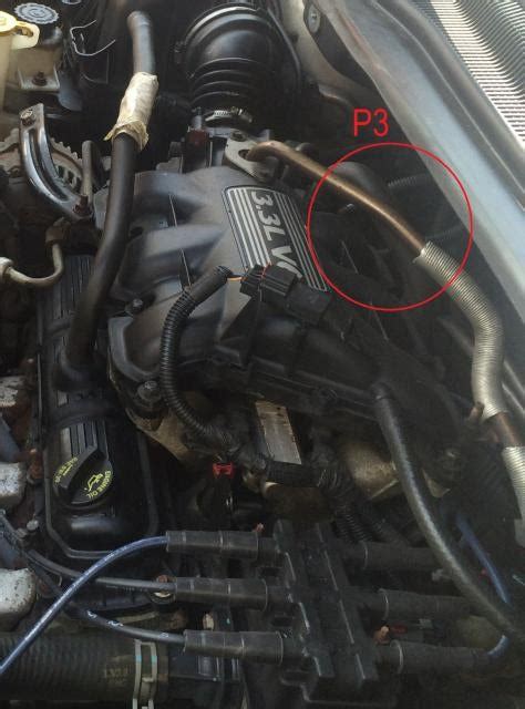 Dodge Caravan Pcv Valve And Pcv Hose Replacement