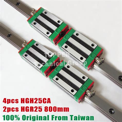 Hiwin Hgh Ca Linear Guide Blocks With Mm Rail Hgr Mm For Cnc