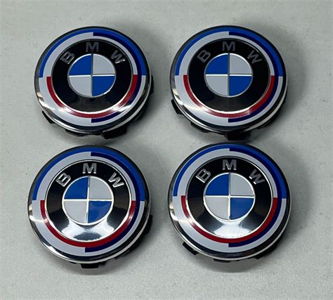 KAPSELKI DEKIELKI BMW 56mm ANNIVERSARY 50th JAHRE 36136850834 Za 109 99