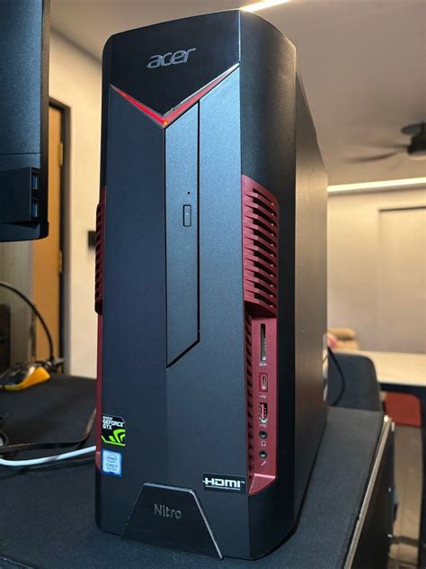 ACER NITRO N50 600 Gaming Desktop Computer PC CPU Processor Intel I7