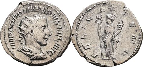 Rom Gordianus Iii Pius Antoninian Vf Ef Ma Shops