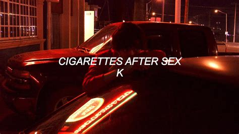 Cigarettes After Sex K Lyrics YouTube