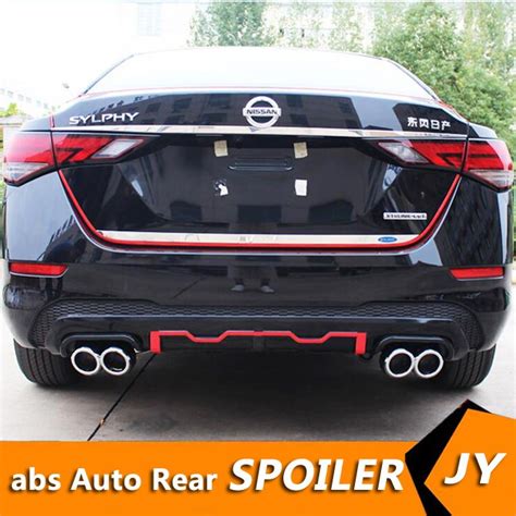 For Sentra Sylphy Body Kit Spoiler For Nissan Sentra Abs Rear