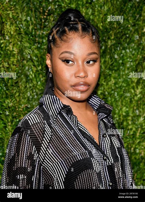 Dominique Fishback Attends The 16th Annual Chanel Tribeca Artists