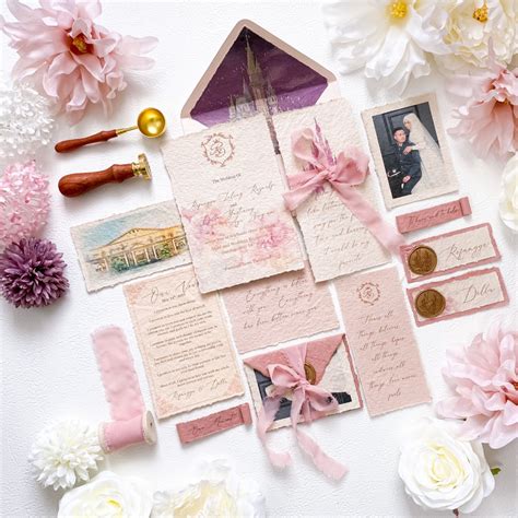 Jual Wedding Vows Handmade Undangan Aesthetic Keepsake Invitation