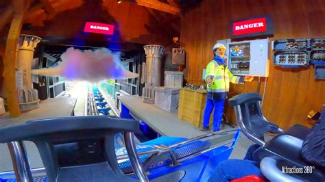 Launched Coaster With Dark Ride Blue Fire Megacoaster Europa Park