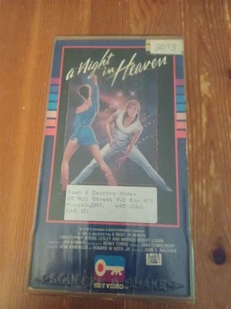 A Night In Heaven Vhs Rare Oop Htf 20 00 Picclick Ca