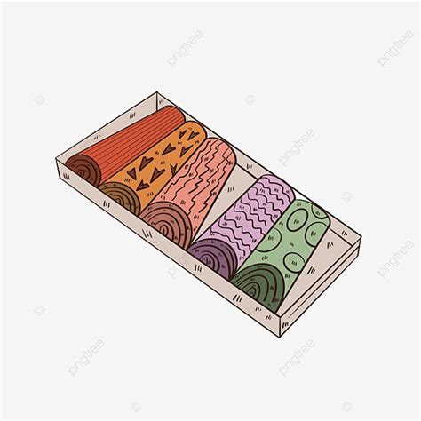 Free Buckle PNG Picture Shorts Cover Box Vector Cartoon Hand Painted