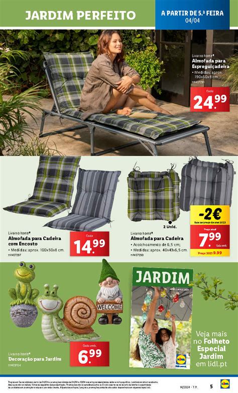 Folheto Lidl Bazar Jardim Antevis O Promo Es A De Abril O Ca A