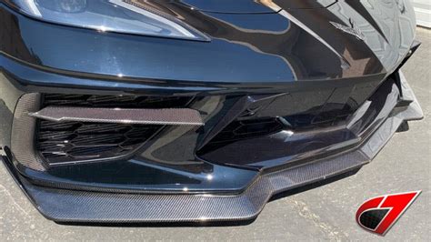 C7 Carbon 2020 2021 Chevrolet Corvette C8 Carbon Fiber Bumper Grille