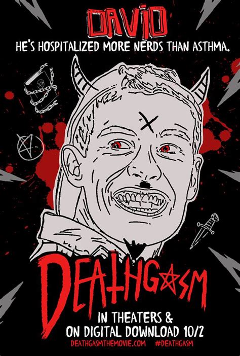 Poster Deathgasm 2015 Poster Demonul Orb Poster 2 Din 15