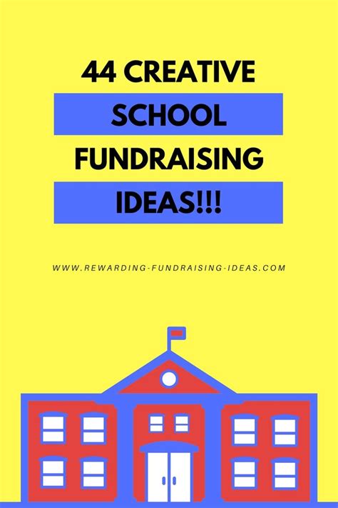 44 Creative School Fundraising Ideas - That You Will Love | Creative fundraising, School ...