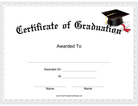 Best 5Th Grade Graduation Certificate Template | Amazing Certificate Template Ideas