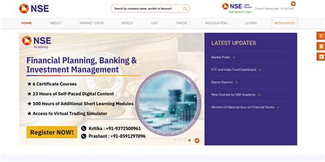 About The Nse India Official Website