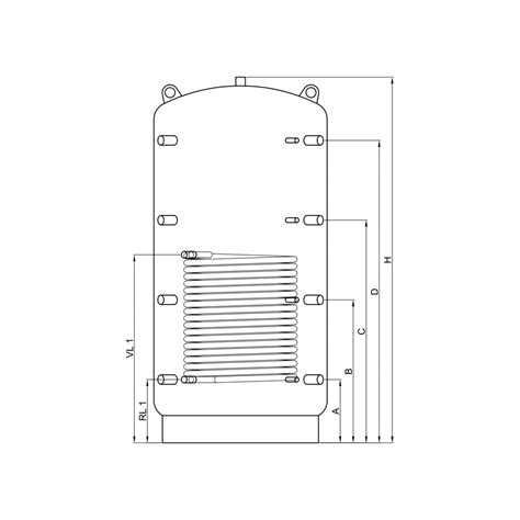 Twl Pufferspeicher Typ Pr W Rmetauscher Liter