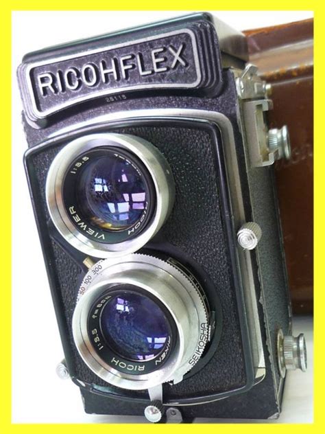 代購代標第一品牌樂淘letaoRICOH FLEX リコーフレックス 二眼レフ RIKEN f 8cm 1 3 5 SEIKOSHA