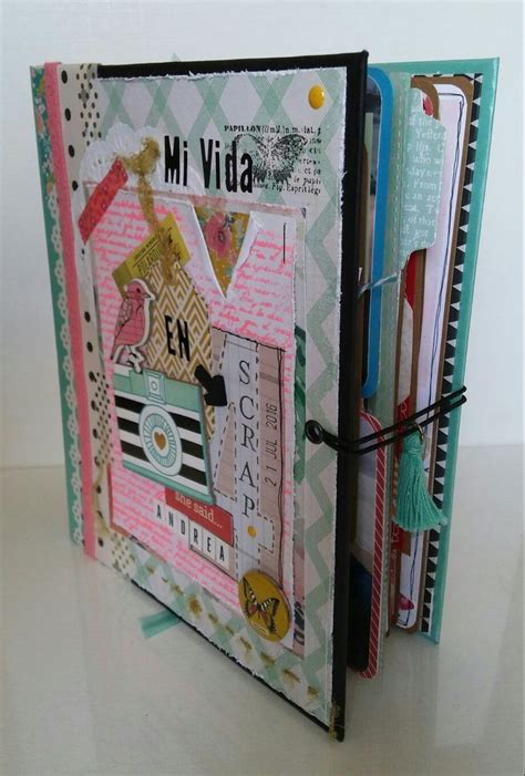 Album Mi Vida En Scrap Me Encanto Realizarlo Para El Concurso Del