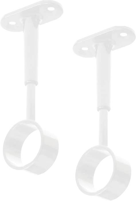 Gedotec Tubi Wardrobe Rail Bearing For Ceiling Mounting Pack Of 2