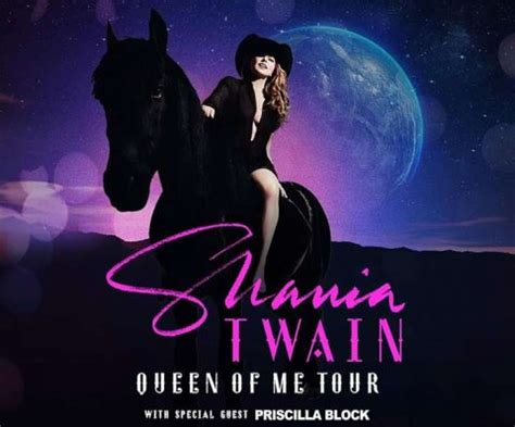 Shania Twain Tour 2023 Shania Twain Concert Tour Dates