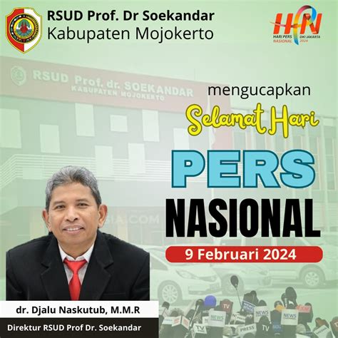 RSUD Prof Dr Soekandar Mojosari Kabupaten Mojokerto Mengucapkan