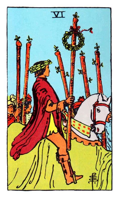 Six Of Wands Tarot Card Meaning