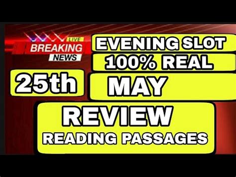 25 May Ielts Exam Review Listening And Reading Overview 25 May Ielts