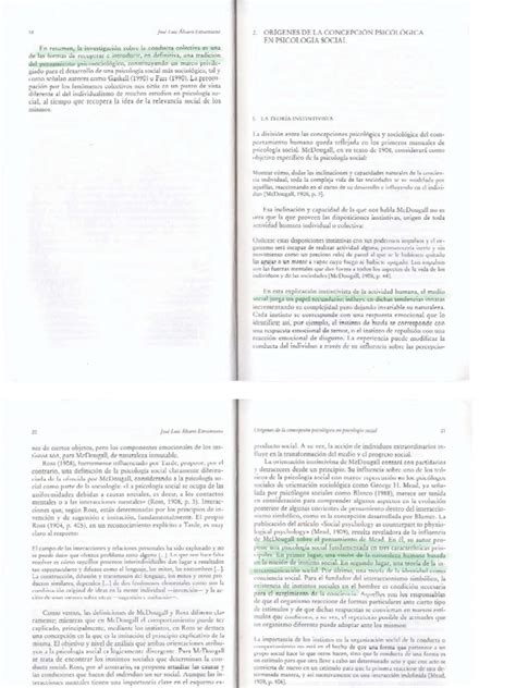 Psicología Social Perspectivas Teóricas Y Metodológicas Cap 2 Y 3