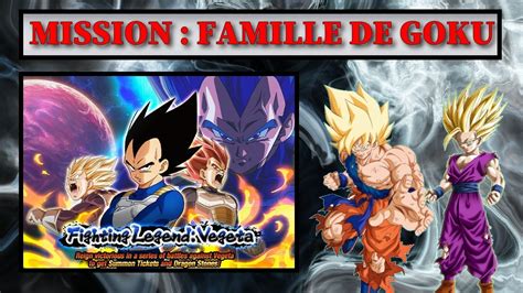 Vegeta Rush Mission Famille De Goku Goku Gohan Duo Pere Fils