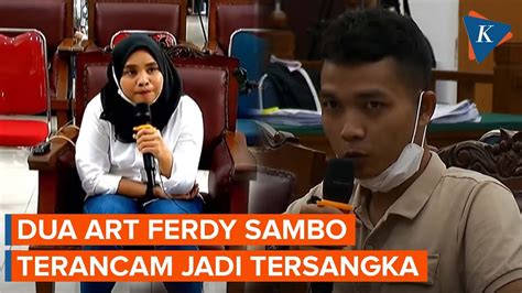 Diduga Berbohong Susi Dan Kodir ART Ferdy Sambo Terancam Dipidana