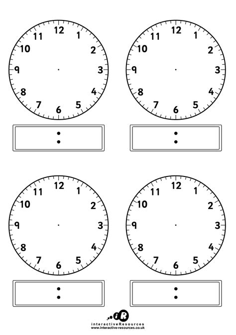 Teaching Time Free Telling Time Worksheets