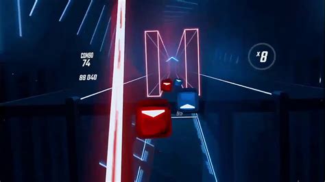 First Time Playing Beat Saber On Oculus Quest 2 Youtube