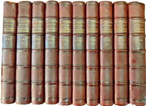 Histoire De La R Volution Fran Aise En Volumes Adolphe Thiers